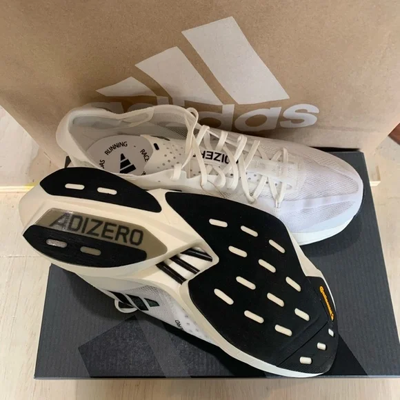 adidas Adizero Adios Pro 3 Triple White - Picture 11 of 11
